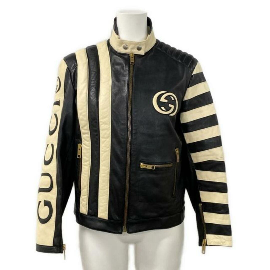 GUCCI - GUCCI(グッチ) ライダースジャケット サイズ36 155 80Y GUCCI - GUCCI(グッチ) ライダースジャケット サイズ36 155 80Y