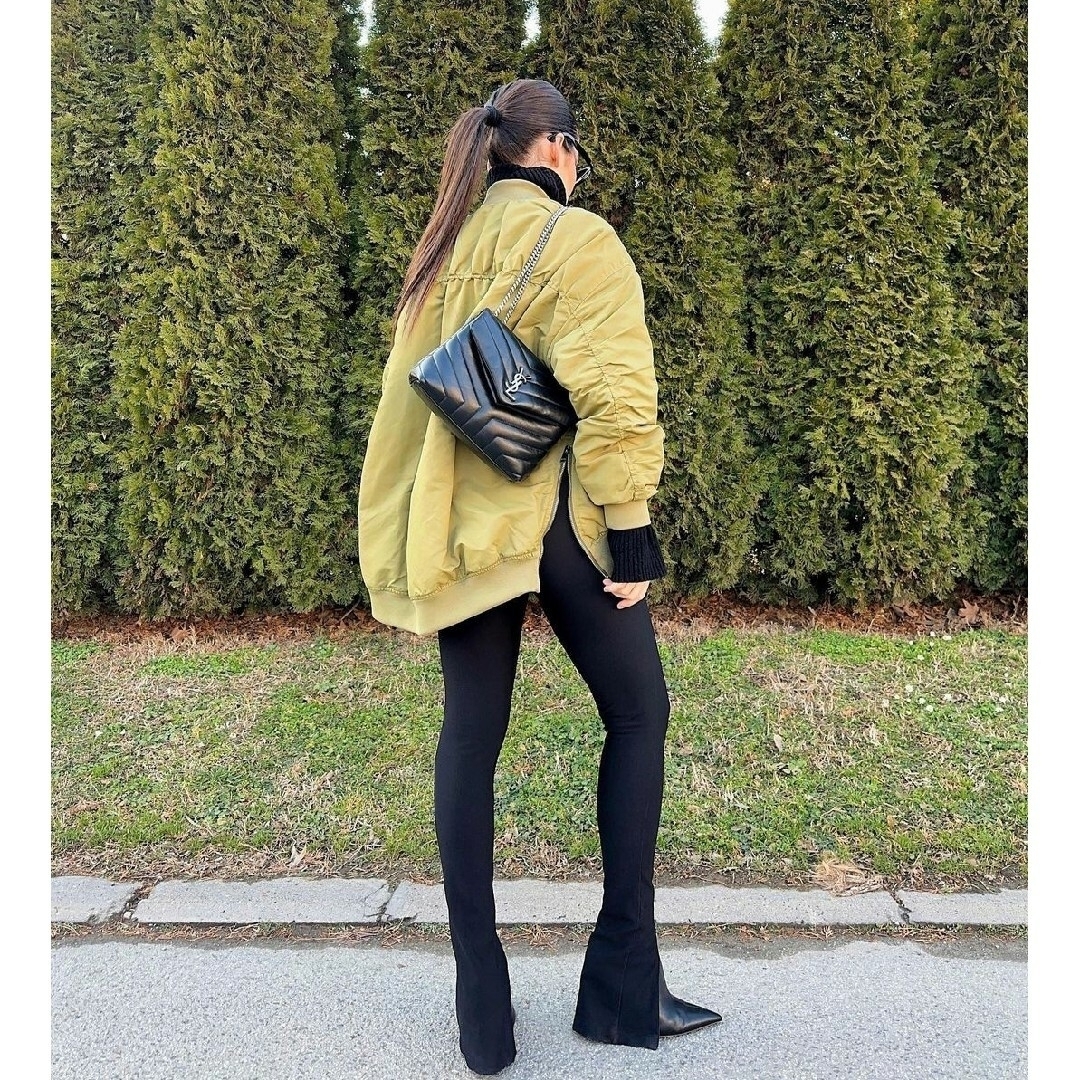 ZARA - ZARA ウォーターレペレント オーバーサイズ ボンバー ZARA - ZARA ウォーターレペレント オーバーサイズ ボンバー