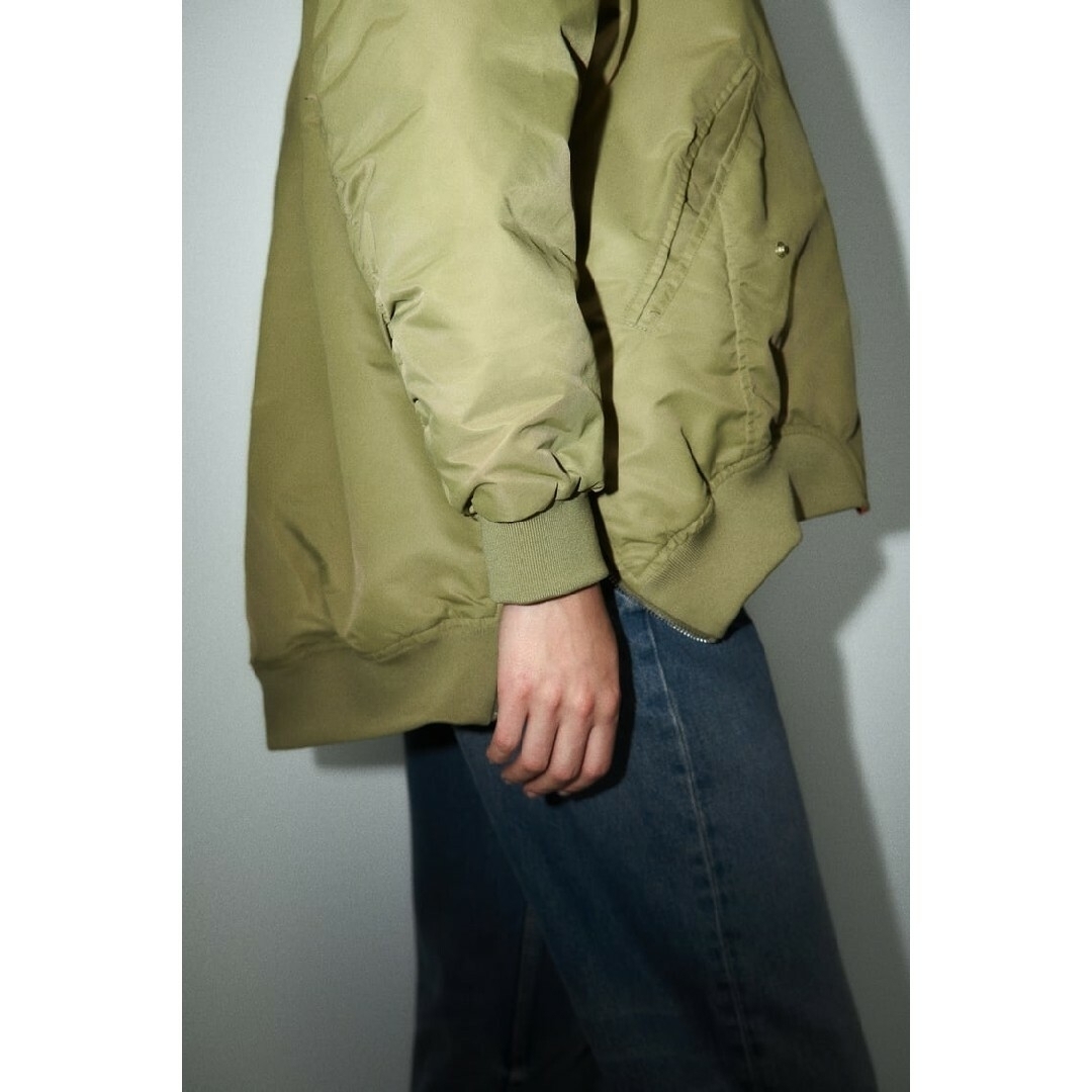 ZARA - ZARA ウォーターレペレント オーバーサイズ ボンバー ZARA - ZARA ウォーターレペレント オーバーサイズ ボンバー