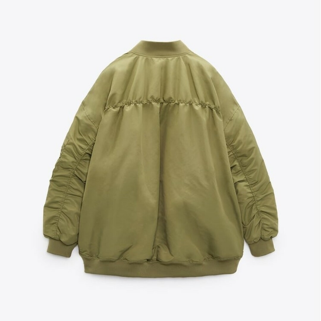 ZARA - ZARA ウォーターレペレント オーバーサイズ ボンバー ZARA - ZARA ウォーターレペレント オーバーサイズ ボンバー