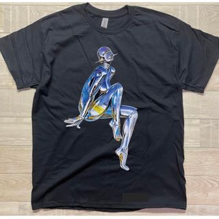 男女兼用　空山基 Tシャツ ロボットレディ tシャツ 半袖tシャツ エアロスミス(Tシャツ/カットソー(半袖/袖なし))