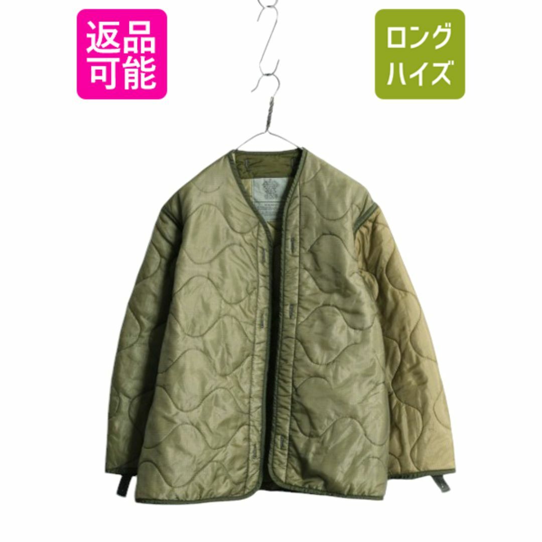 80s 86年製 米軍実物 US ARMY 中綿 キルティング ライナー SMALL 80s 86年製 米軍実物 US ARMY 中綿 キルティング ライナー SMALL