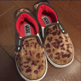 ヴァンズ(VANS)の美品 バンズのスリッポン 17㌢(スリッポン)