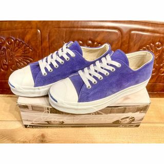 コンバース(CONVERSE)の★レア!コンバース ジャックパーセル スエード 紫 デッド ビンテージ 247★(スニーカー)