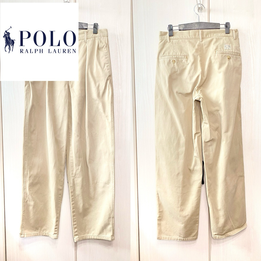 POLO RALPH LAUREN - 【90's USA製】 Polo Ralph Lauren ワイドチノ ポロチノの通販 by 古着Lover2015|ポロラルフローレンならラクマ POLO RALPH LAUREN - 【90's USA製】 Polo Ralph Lauren ワイドチノ ポロチノの通販 by 古着Lover2015|ポロラルフローレンならラクマ