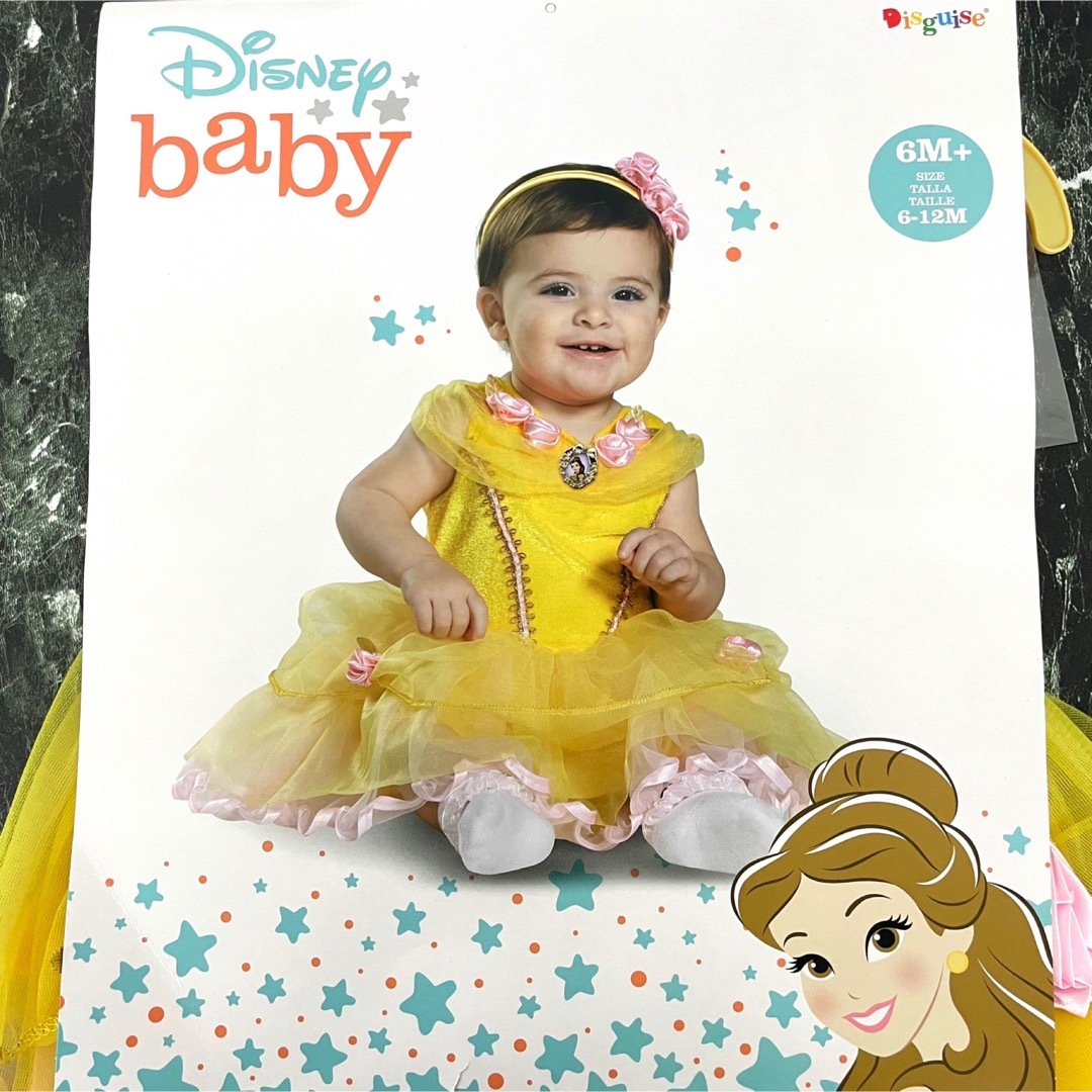 Disney - ディズニー ベル 美女と野獣 コスチューム 6-12M Disney - ディズニー ベル 美女と野獣 コスチューム 6-12M