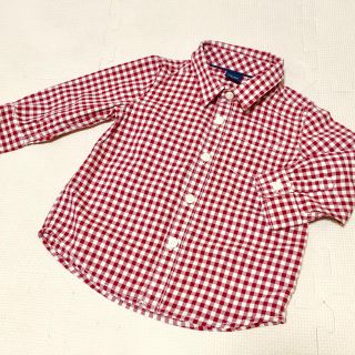 ベビーギャップ(babyGAP)のギャップ チェック シャツ 90(ブラウス)