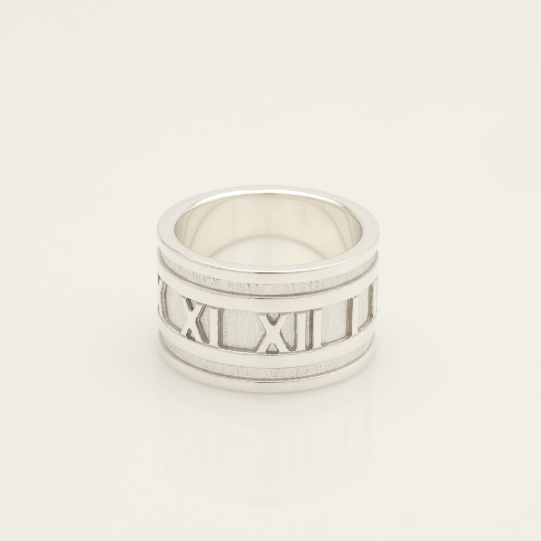 美品】TIFFANY&Co. アトラス ワイド リング 美品】TIFFANY&Co. アトラス ワイド リング