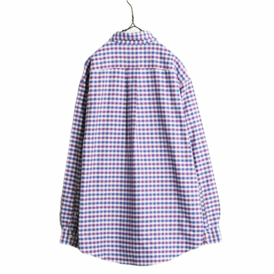 Brooks Brothers - ブルックスブラザーズ チェック 長袖 ボタン Brooks Brothers - ブルックスブラザーズ チェック 長袖 ボタン