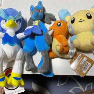 ポケモン - ポケモンセンター ポケモンぬいぐるみ4種セットの ポケモン - ポケモンセンター ポケモンぬいぐるみ4種セットの