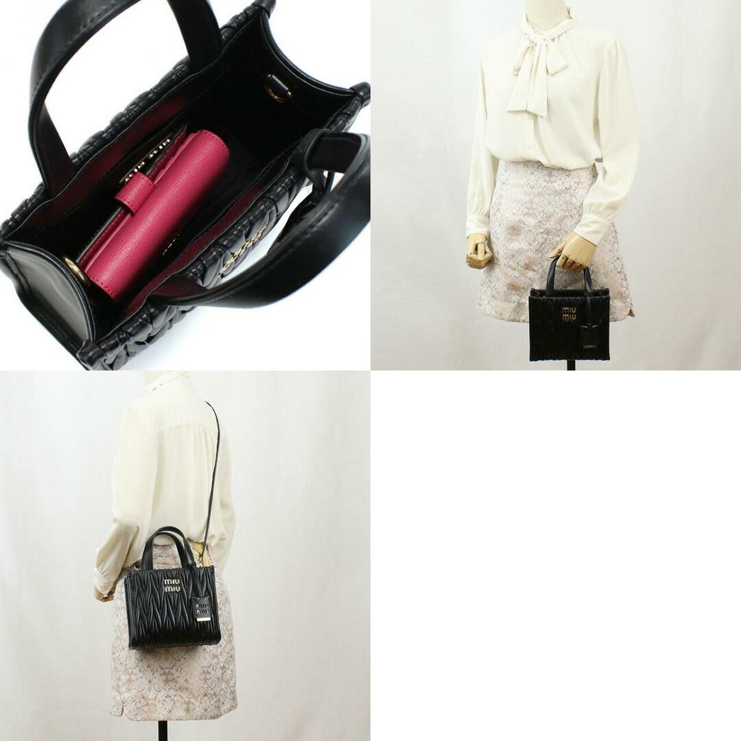 MIU MIU - 【新品】ミュウミュウ MIUMIU ハンドバッグ MIU MIU - 【新品】ミュウミュウ MIUMIU ハンドバッグ
