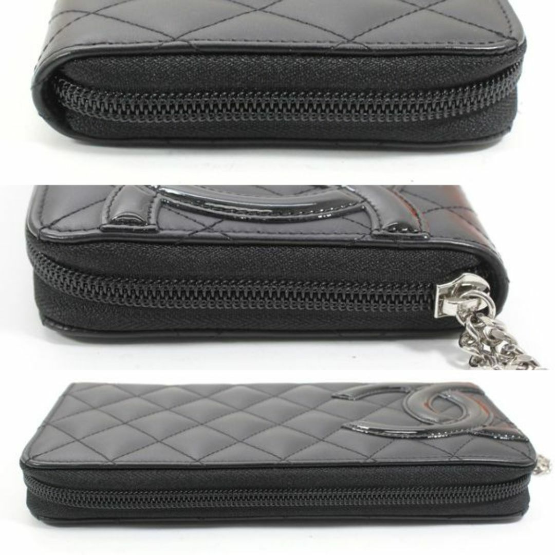CHANEL - シャネル 長財布 カンボン ライン カーフレザー CHANEL - シャネル 長財布 カンボン ライン カーフレザー