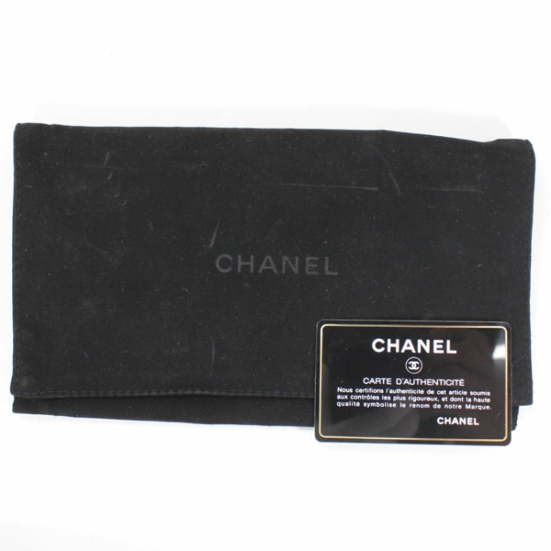 CHANEL - シャネル 長財布 カンボン ライン カーフレザー CHANEL - シャネル 長財布 カンボン ライン カーフレザー