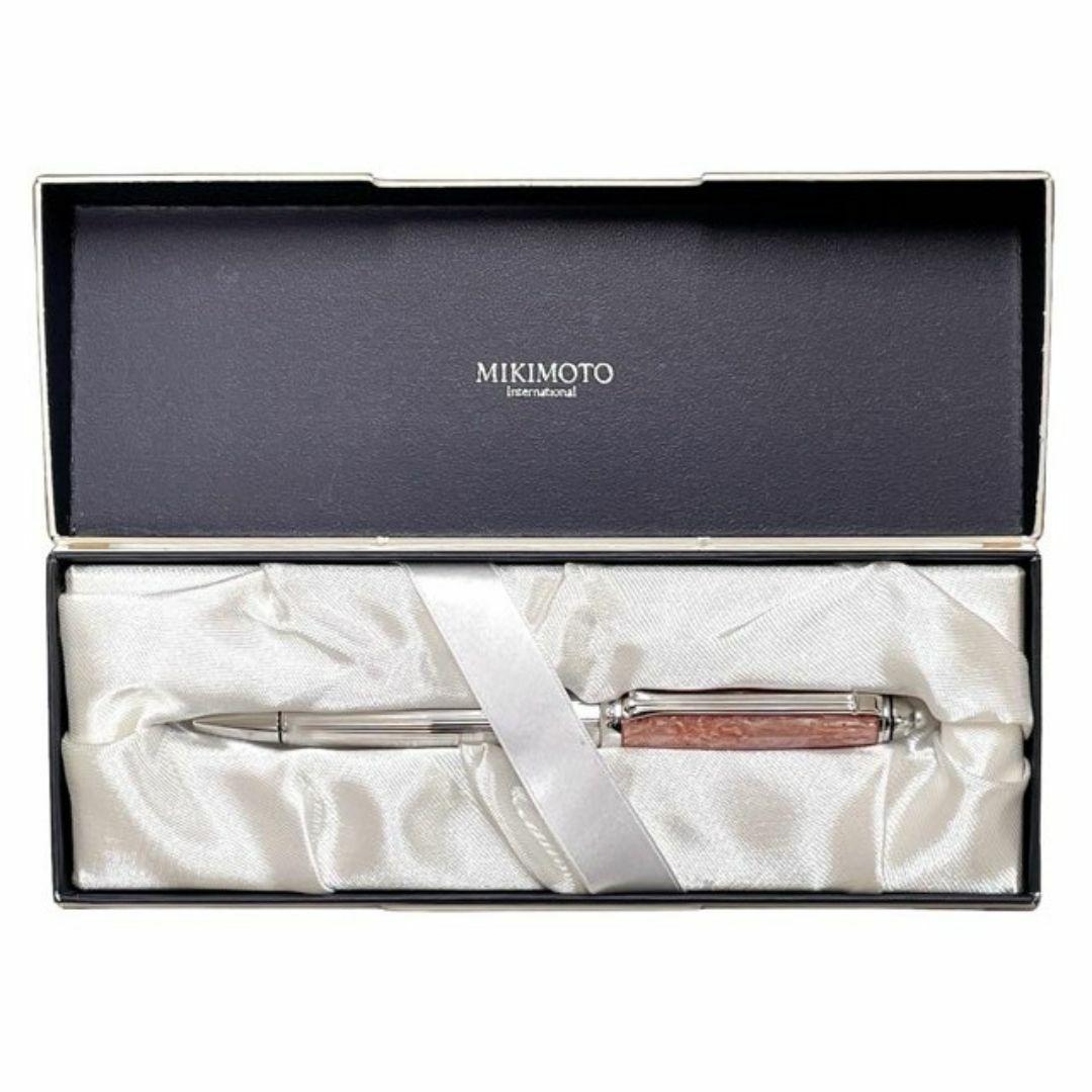 MIKIMOTO - 美品 MIKIMOTO ミキモト ボールペン パール付き MIKIMOTO - 美品 MIKIMOTO ミキモト ボールペン パール付き