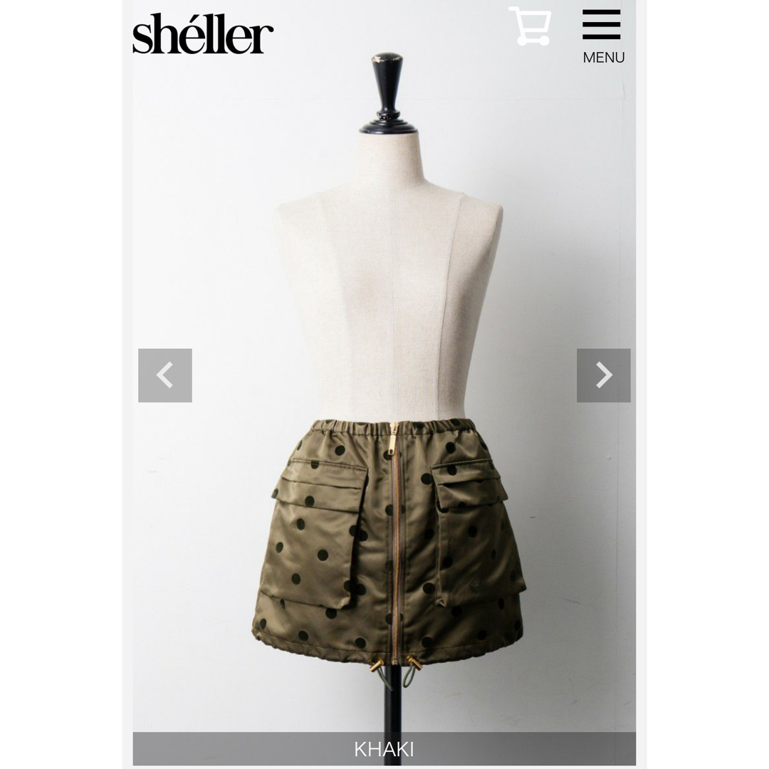 sheller Lady dot skort 完売商品 sheller Lady dot skort 完売商品