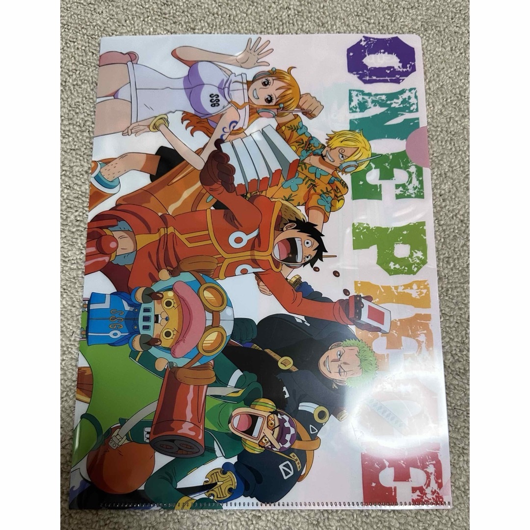 ONE PIECE - くら寿司✖︎ワンピースクリアファイルと明治コラボ ONE PIECE - くら寿司✖︎ワンピースクリアファイルと明治コラボ