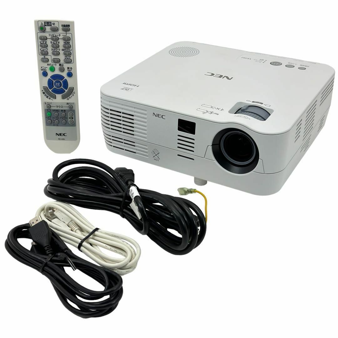 NEC DLPプロジェクター NP-VE282JD-N2 使用時間/558H プロジェクター NEC DLPプロジェクター NP-VE282JD-N2 使用時間/558H プロジェクター