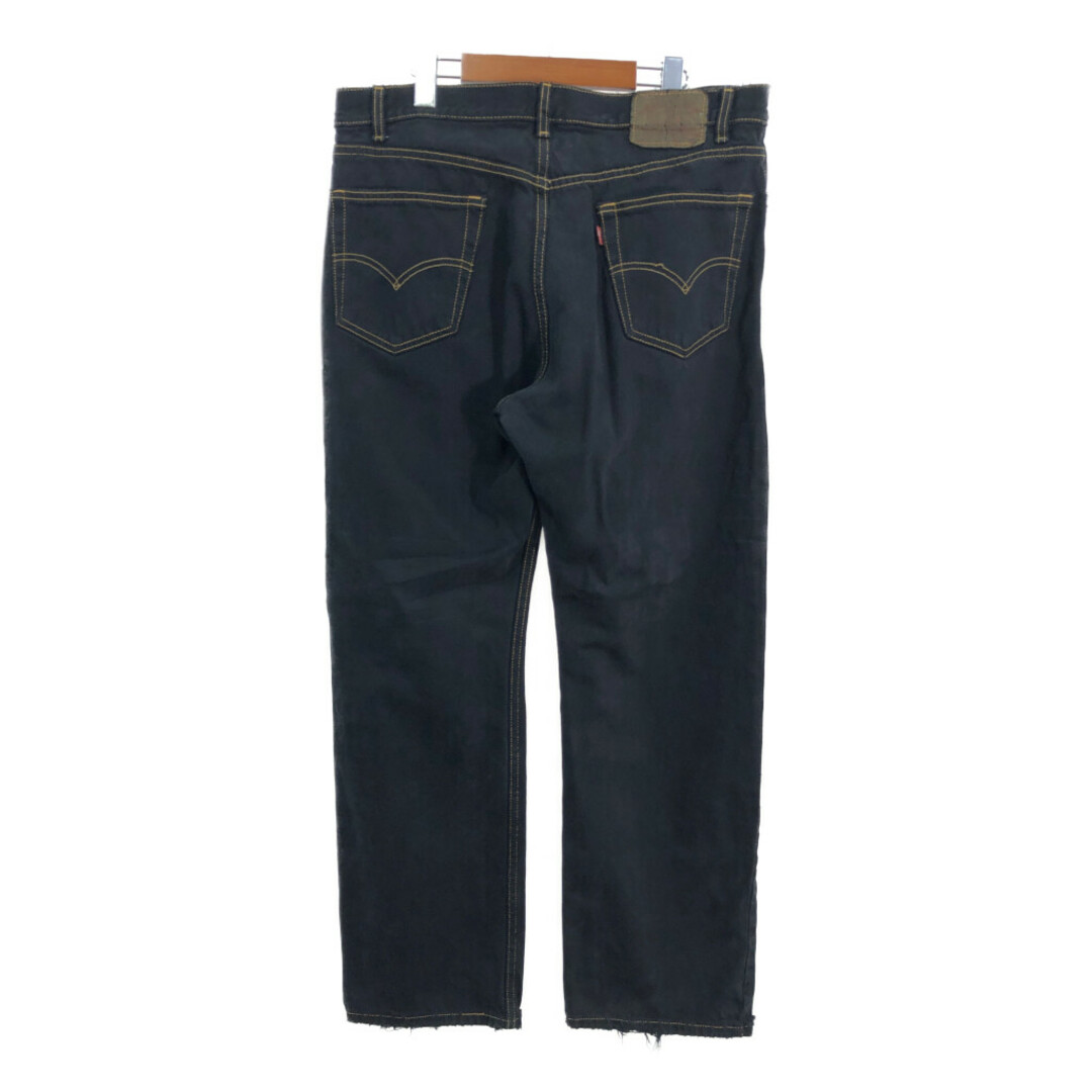 Levi's - Levi's リーバイス 505 デニムパンツ 後染め ブラック Levi's - Levi's リーバイス 505 デニムパンツ 後染め ブラック