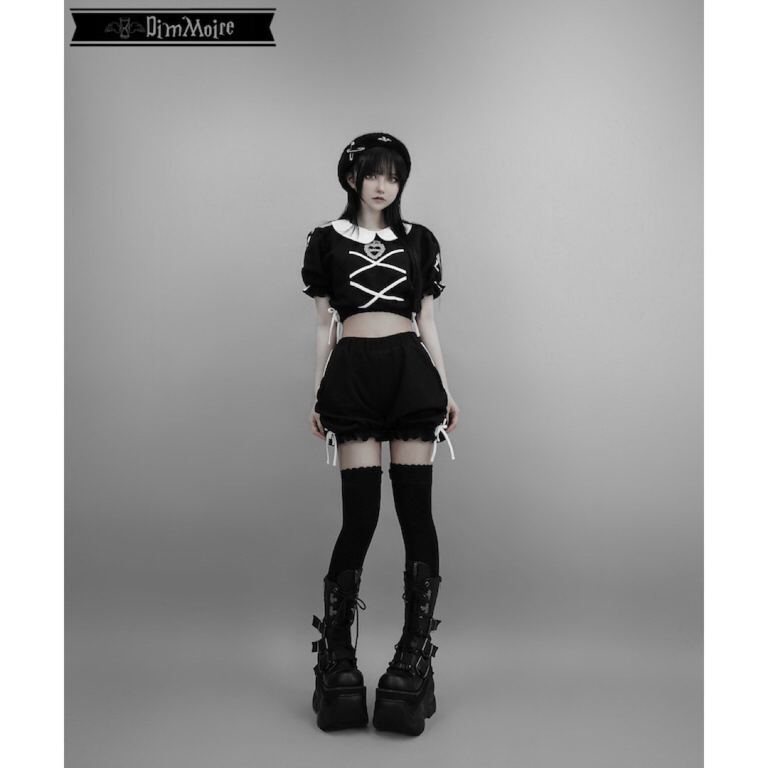 REFLEM - DimMoire ディムモアール GirlyジャージSETUP blackの REFLEM - DimMoire ディムモアール GirlyジャージSETUP blackの