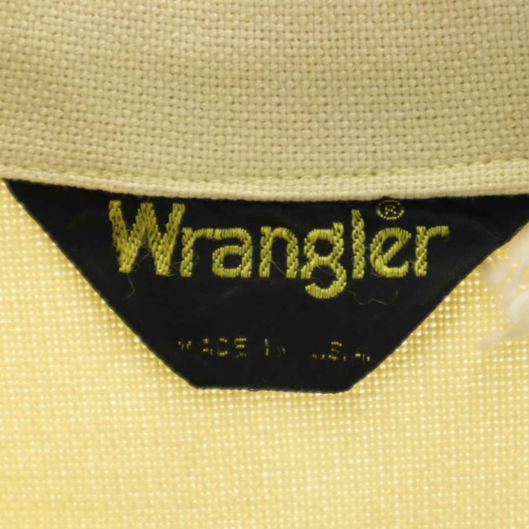 Wrangler - ラングラー 70s ヴィンテージ 長袖 オープンカラー Wrangler - ラングラー 70s ヴィンテージ 長袖 オープンカラー