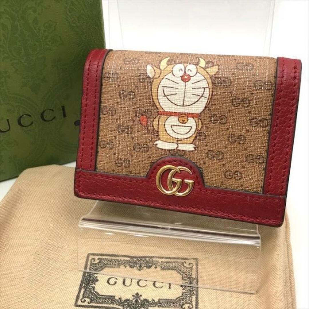 GUCCI - 良品 GUCCI グッチ GG ドラえもん コラボ コンパクト GUCCI - 良品 GUCCI グッチ GG ドラえもん コラボ コンパクト
