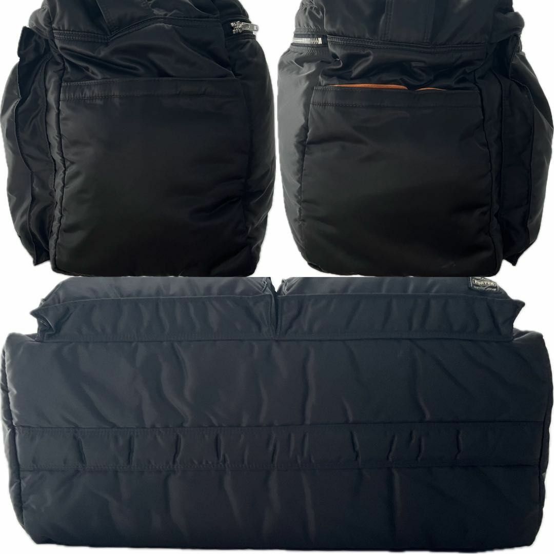 極美品】ポーター タンカー ボストンバック XL 大容量 2way 黒 旅行 極美品】ポーター タンカー ボストンバック XL 大容量 2way 黒 旅行