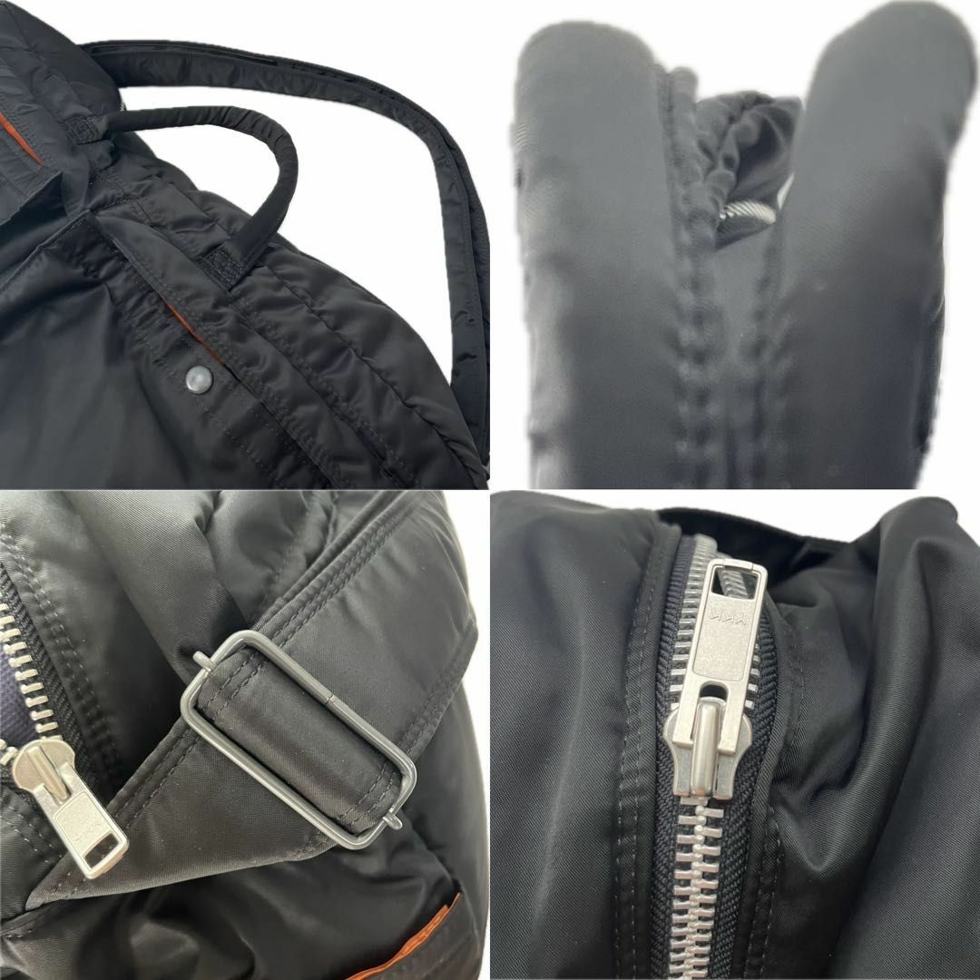 極美品】ポーター タンカー ボストンバック XL 大容量 2way 黒 旅行 極美品】ポーター タンカー ボストンバック XL 大容量 2way 黒 旅行