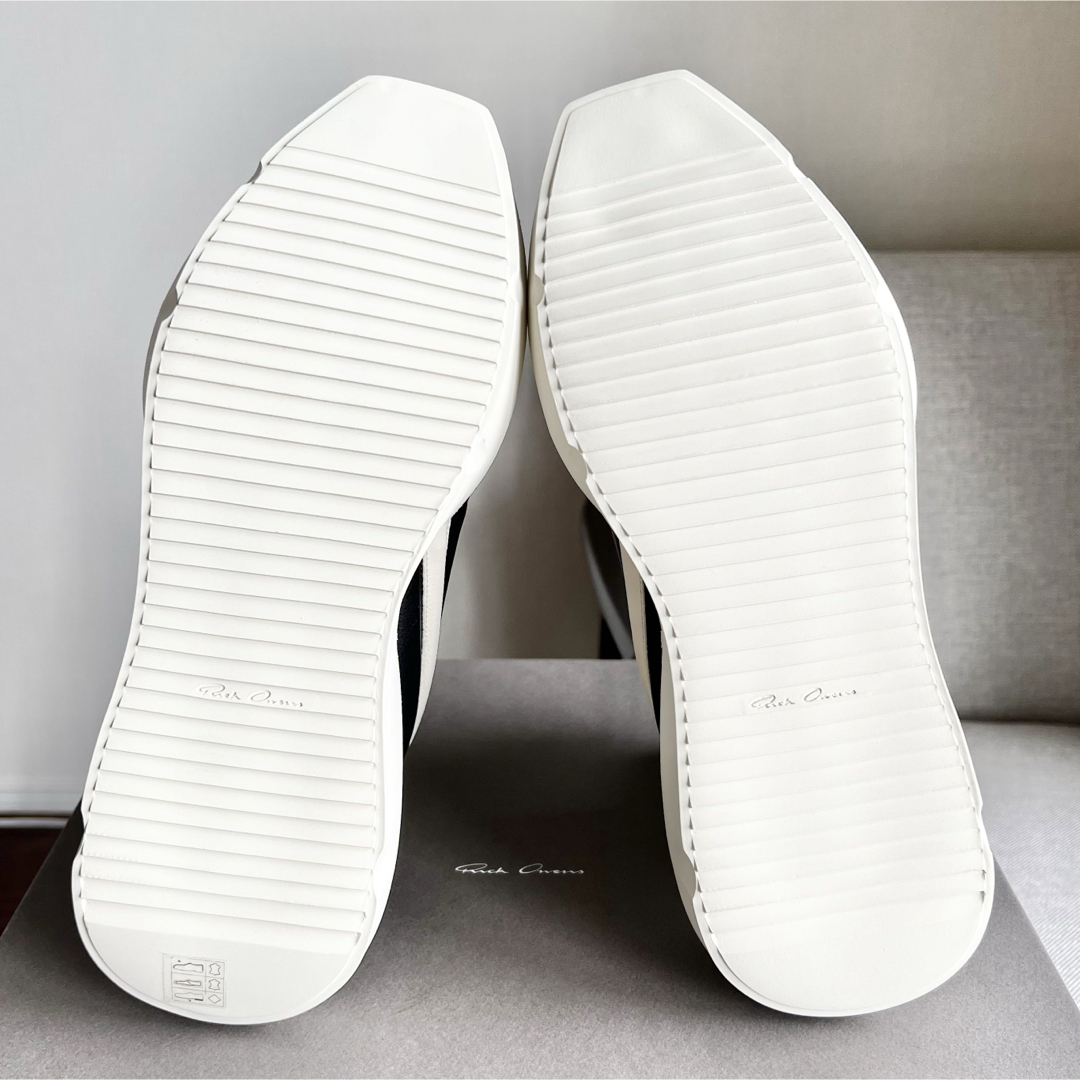 Rick Owens - 新品 RICK OWENS GETH RUNNER ブラック スニーカー Rick Owens - 新品 RICK OWENS GETH RUNNER ブラック スニーカー