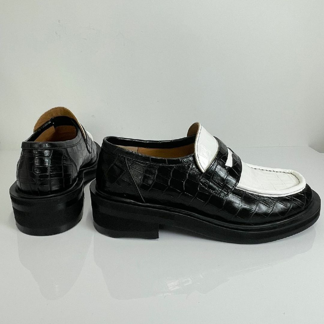 新品 JieDa LEATHER LOAFERS ローファー ジエダ 新品 JieDa LEATHER LOAFERS ローファー ジエダ