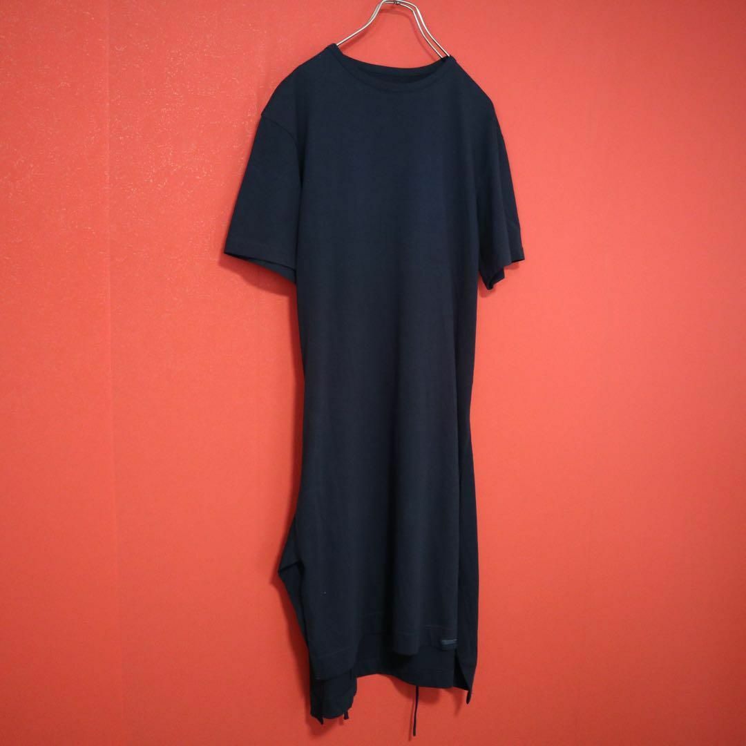 美品】REGULATION Yohji Yamamoto 紐デザインワンピース 美品】REGULATION Yohji Yamamoto 紐デザインワンピース