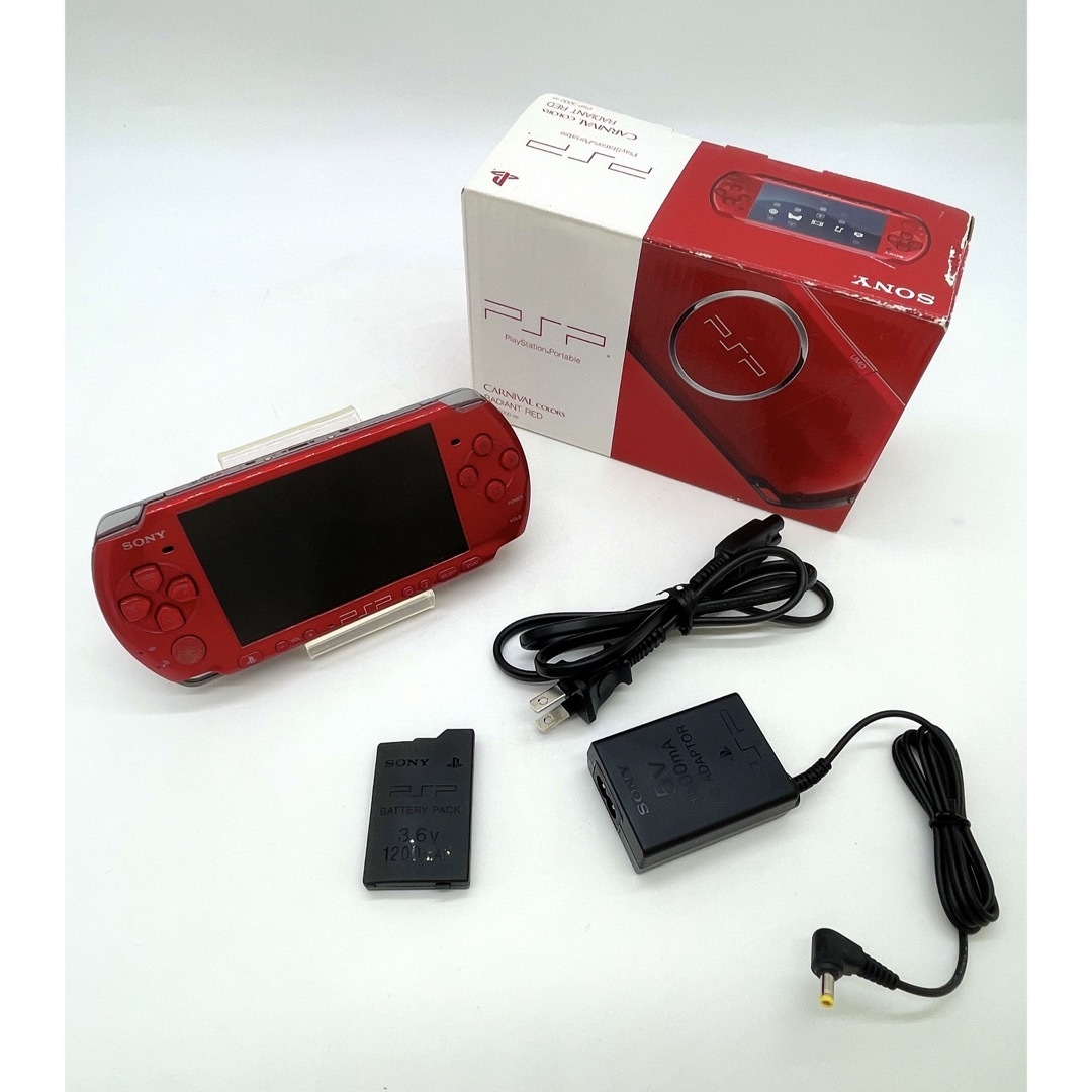 PSP「プレイステーションポータブル」 ラディアンレッド (PSP-3000) PSP「プレイステーションポータブル」 ラディアンレッド (PSP-3000)