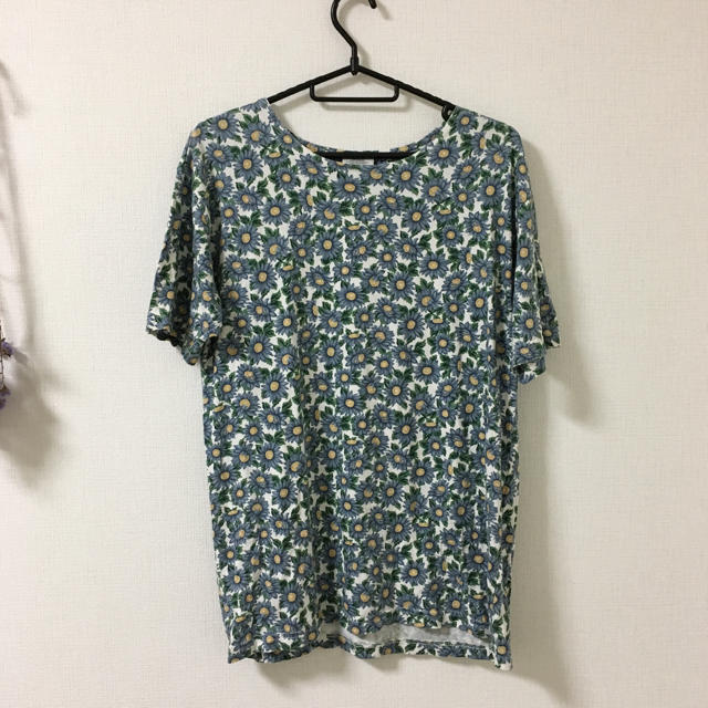 古着 花柄Tシャツ レディースのトップス(Tシャツ(半袖/袖なし))の商品写真