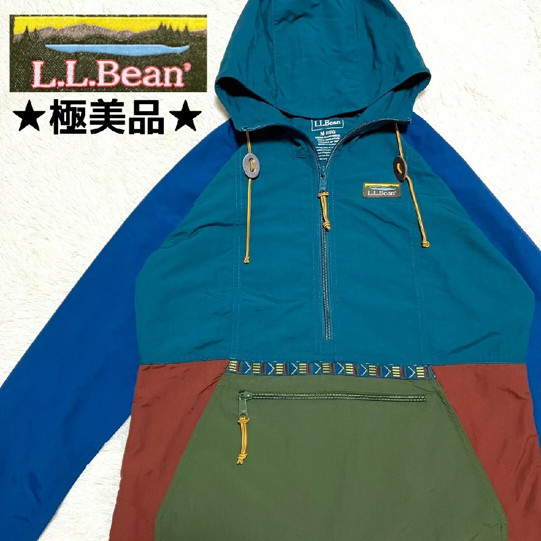 L.L.Bean - 極美品☆L.L.Bean☆アノラック パーカー ハーフ L.L.Bean - 極美品☆L.L.Bean☆アノラック パーカー ハーフ