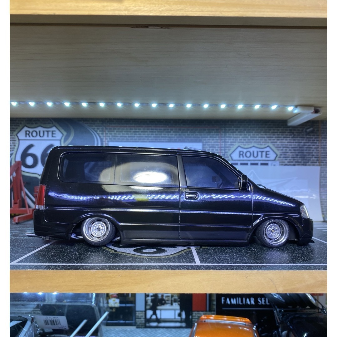 FUJIMI - プラモデル完成品 フジミ1/24 ステップワゴンカスタム FUJIMI - プラモデル完成品 フジミ1/24 ステップワゴンカスタム