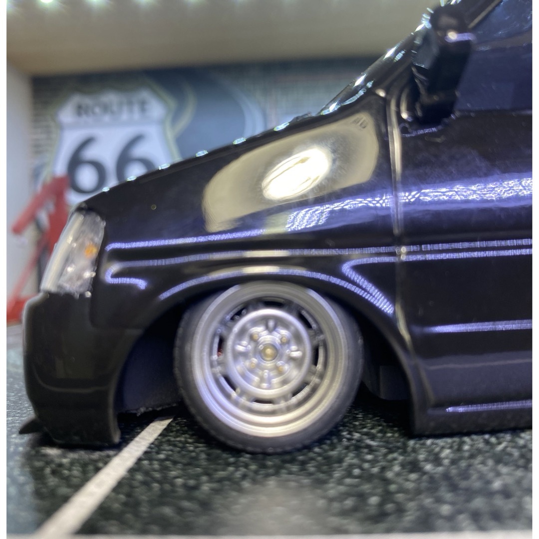 FUJIMI - プラモデル完成品 フジミ1/24 ステップワゴンカスタム FUJIMI - プラモデル完成品 フジミ1/24 ステップワゴンカスタム