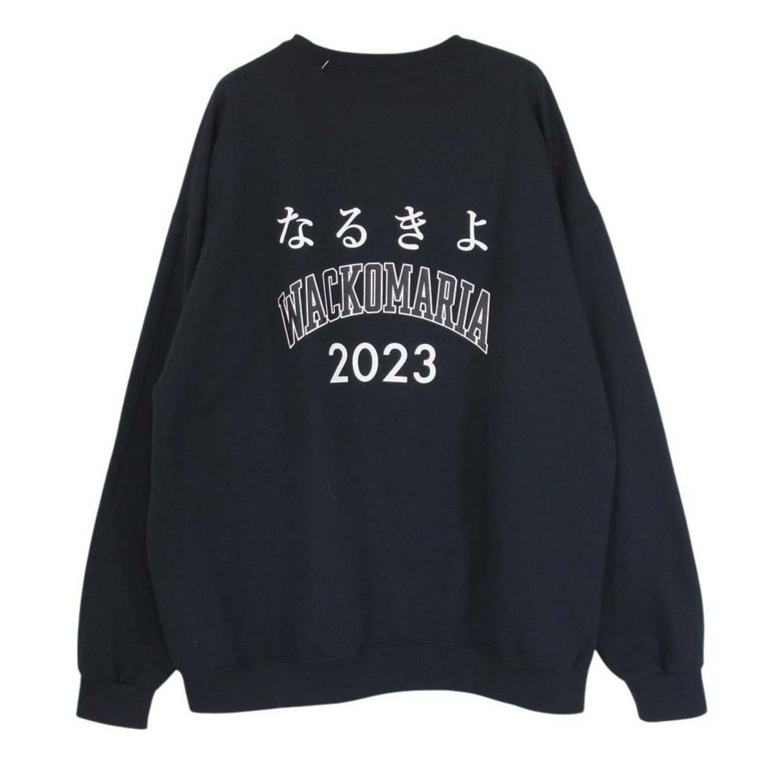 WACKO MARIA - WACKO MARIA ワコマリア なるきよ-WM-SS02 SWEAT SHIRT やらせろ 天国 プリント クルーネック スウェット ブラック系 XL【新古品】【未使用】【中古】の通販 by LIFEラクマ店|ワコマリアならラクマ WACKO MARIA - WACKO MARIA ワコマリア なるきよ-WM-SS02 SWEAT SHIRT やらせろ 天国 プリント クルーネック スウェット ブラック系 XL【新古品】【未使用】【中古】の通販 by LIFEラクマ店|ワコマリアならラクマ