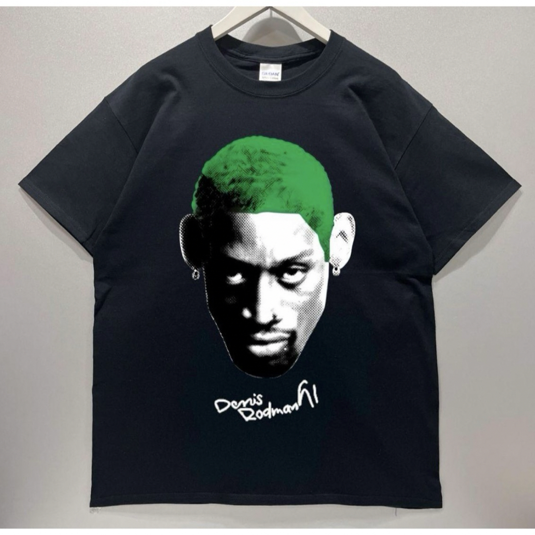 男女兼用 デニスロッドマンTシャツ(黒)の通販 by アナゴs shop 男女兼用 デニスロッドマンTシャツ(黒)の通販 by アナゴs shop