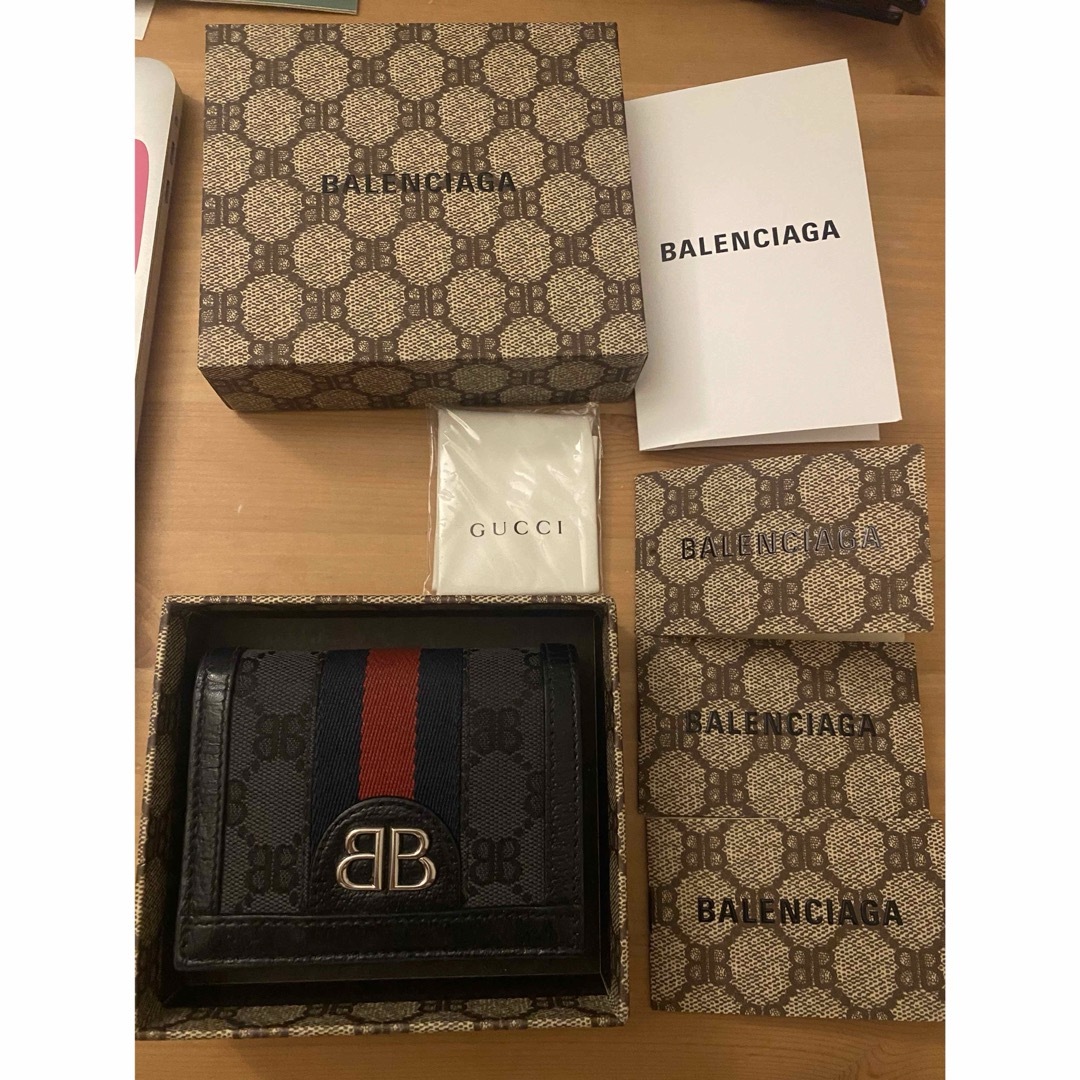 BALENCIAGA - balenciaga gucci コラボ 財布 バレンシアガ BALENCIAGA - balenciaga gucci コラボ 財布 バレンシアガ