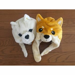 犬　被り物　人間用　仮装　着ぐるみ　ハロウィン(アクセサリー)