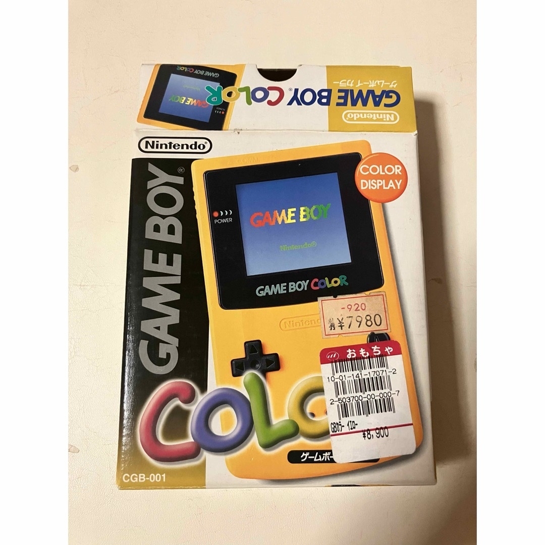 動作確認済み】Nintendo 危うく ゲームボーイカラー イエロー 動作確認済み】Nintendo 危うく ゲームボーイカラー イエロー