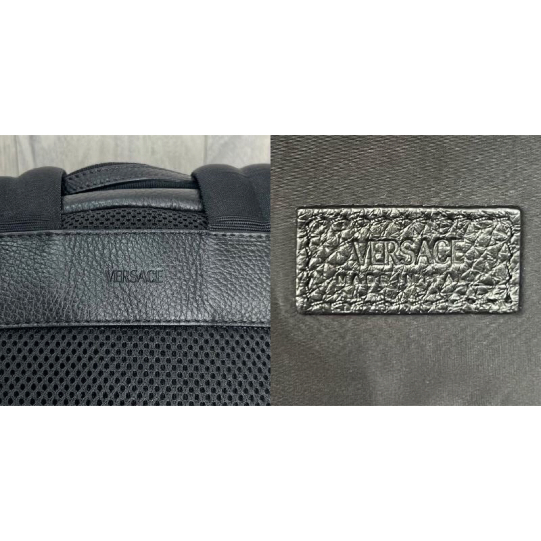 VERSACE - 美品♡A4可♡カーフレザー♡VERSACE ヴェルサーチ VERSACE - 美品♡A4可♡カーフレザー♡VERSACE ヴェルサーチ