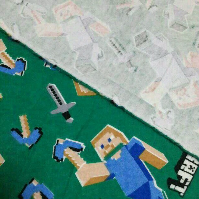 マインクラフト柄生地 幅110 50 マイクラ 布 Minecraft の通販 By ばたーる S Shop ラクマ