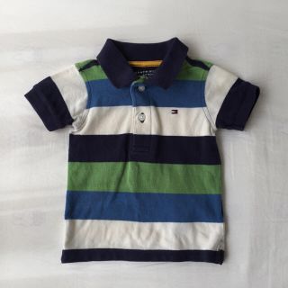 トミーヒルフィガー(TOMMY HILFIGER)の美品トミーヒルフィガー ポロシャツ 6-9m 70(Ｔシャツ)