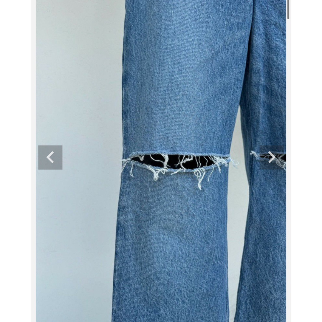 未使用タグ✳︎ sheller OKAYAMA Crash flare denim - パンツ 未使用タグ✳︎ sheller OKAYAMA Crash flare denim - パンツ