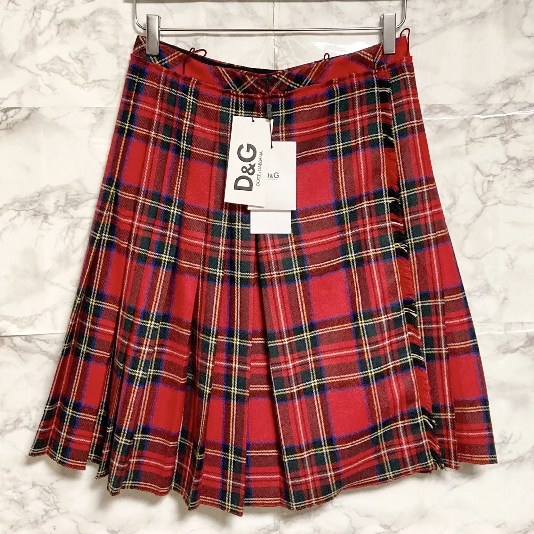 DOLCE&GABBANA - 【新品タグ付き 08AW】D&G タータンチェック DOLCE&GABBANA - 【新品タグ付き 08AW】D&G タータンチェック