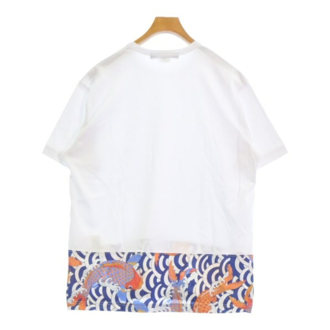 公式通販サイトセール JUNYA WATANABE MAN Tシャツ・カットソー M 白 【古着】【中古】 カットソー(半袖+袖なし)