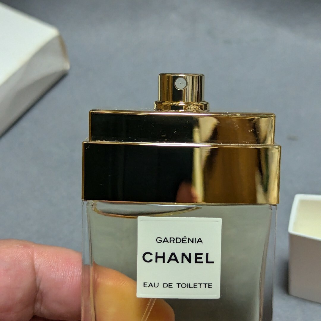 CHANEL - 廃盤希少シャネルガーデニアオードゥトワレット35mlの CHANEL - 廃盤希少シャネルガーデニアオードゥトワレット35mlの
