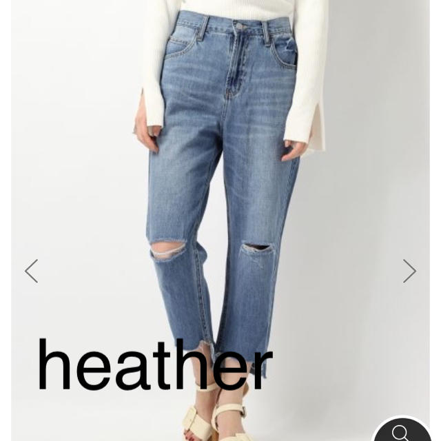 heather(ヘザー)のheather☆今季☆デニム レディースのパンツ(デニム/ジーンズ)の商品写真