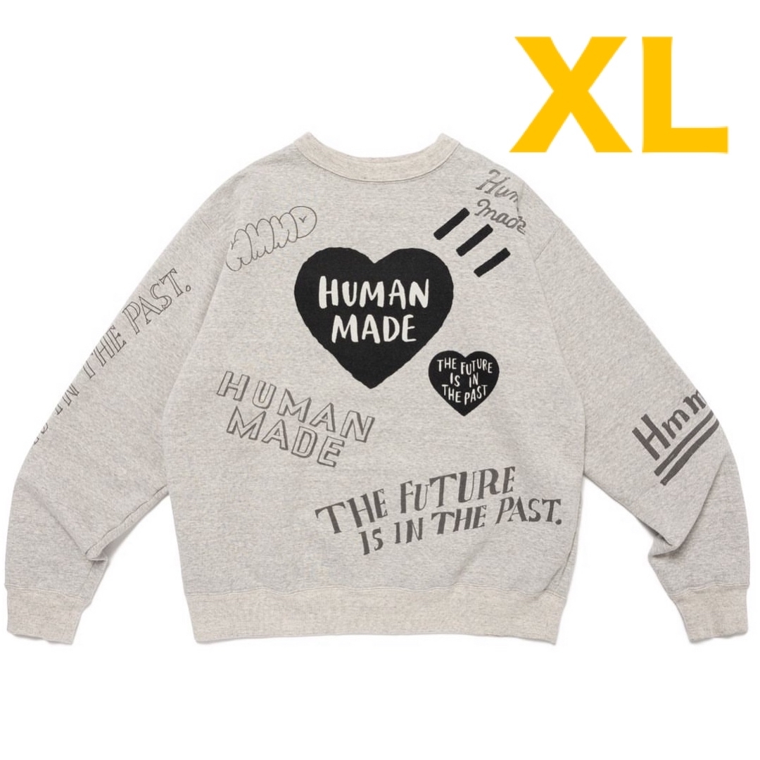 GRAFFITI SWEATSHIRT HUMAN MADE XL GRAFFITI SWEATSHIRT HUMAN MADE XL