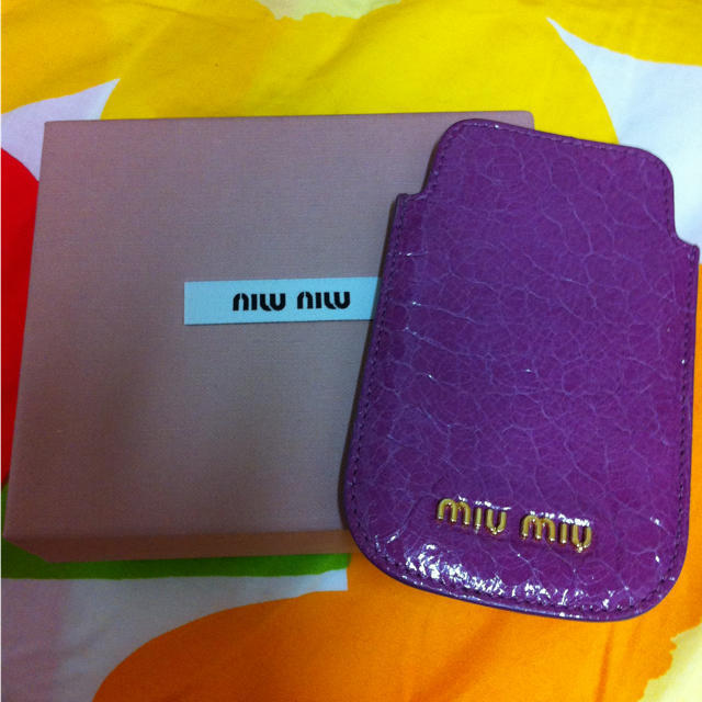 MIU MIU - miu miu iPhoneケース